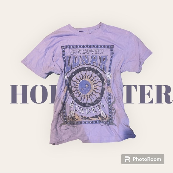 Hollister Purple T-Shirt - Picture 1 of 3